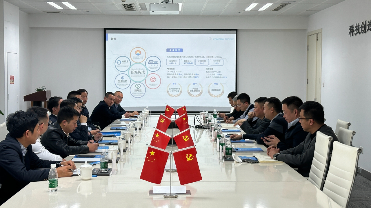 要闻 | 重庆市奉节县委书记张果一行莅临智网公司考察调研