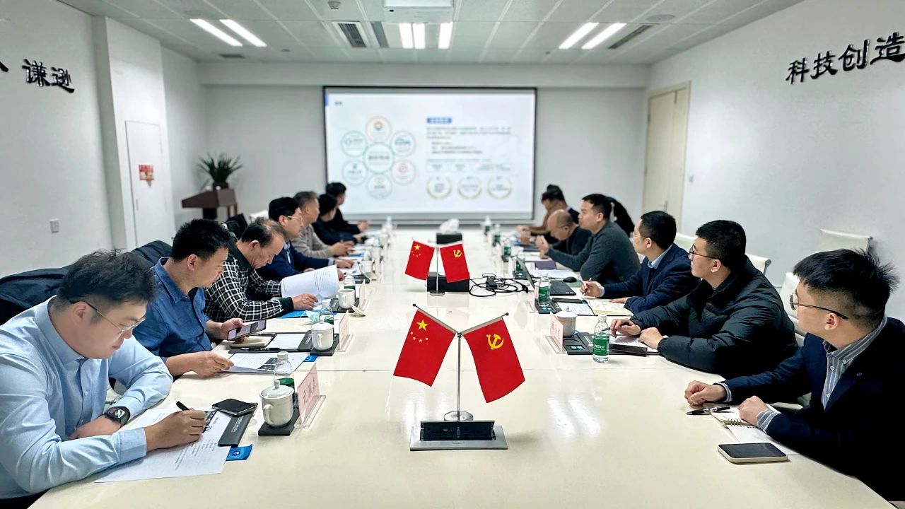 迎接省外合作新契机：智网公司接待山东威海虚拟电厂项目考察团