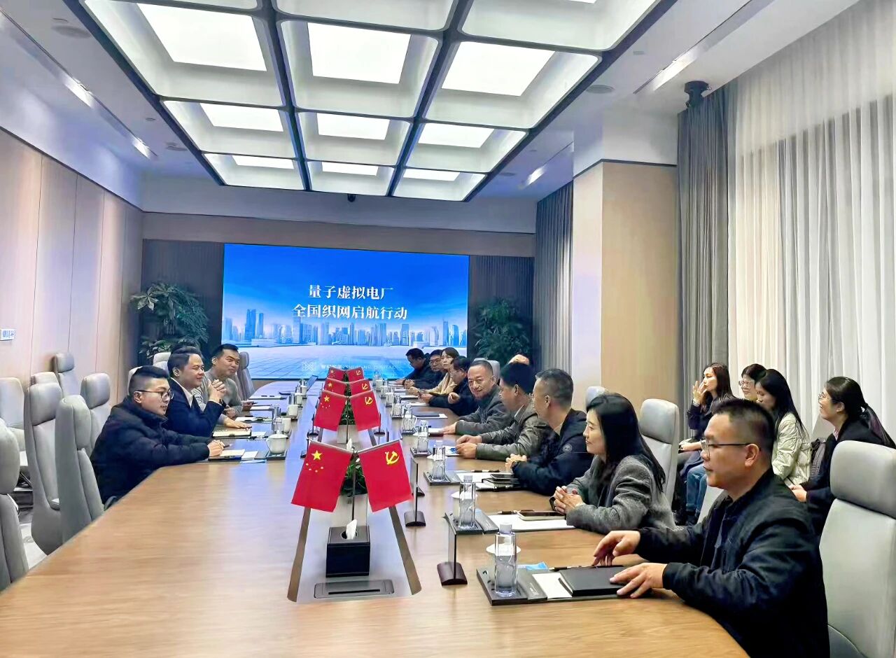 南宁城投集团党委副书记、总经理周毅一行莅临智网公司参观交流